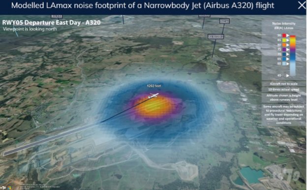 Flight paths and noise maps for new airport released